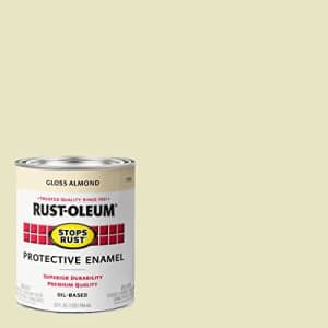 Rust-Oleum 7770502 Stops Rust Brush On Paint, Quart, Gloss Almond for $16 Rust-Oleum 7770502 Stops Rust Brush On Paint, Quart, Gloss Almond for $16
