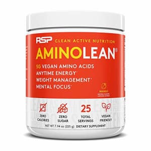 RSP Nutrition Mango Aminolean Amino Acid Supplement, 8.29 OZ for $30
