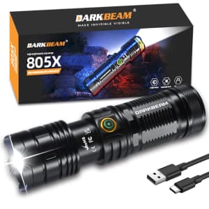 Dark Beam 5-Mode LED Flashlight for $14