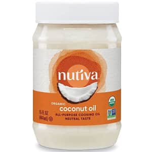 Nutiva Organic Steam-Refined Coconut Oil for $3.02 via Sub. & Save