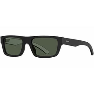Smith Optics Men's Crossfade Sunglasses,OS,Matte Black/Polarized Gray Green for $94