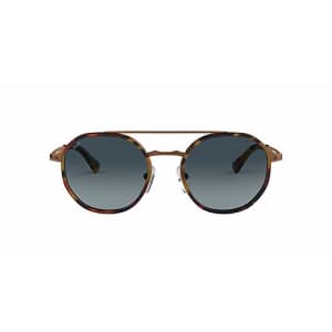 Persol unisex adult Po2456s Sunglasses, Brown/Azure Gradient Blue, 53 mm US for $140