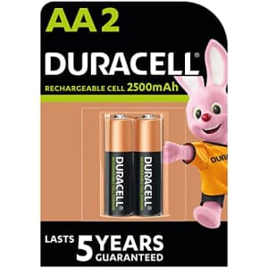 Duracell Ultra HR6AA Batteries with Low Self-Discharge (2500mAh Pack of 2 for $50