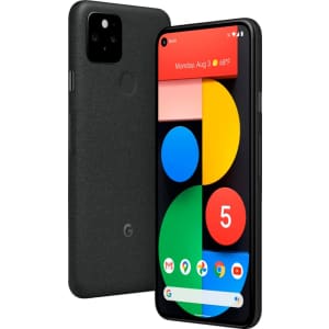 Refurb Unlocked Google Pixel 5 128GB Android Phone for $137
