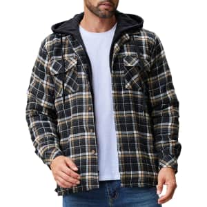 Coofandy Men's Flannel Shirt Jacket for $16 Coofandy Men's Flannel Shirt Jacket for $16