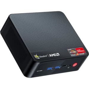 Beelink SER5 PRO Mini PC,AMD Ryzen 7 5800H(up to 4.4 GHz,8C/16T),Mini Computer with 32GB DDR4/500GB for $329