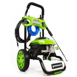 Greenworks 2000-PSI 1.2-GPM Cold Water Electric Pressure Washer for $159 Greenworks 2000-PSI 1.2-GPM Cold Water Electric Pressure Washer for $159