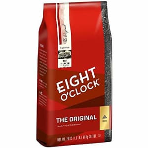 Eight O'Clock Coffee Eight O'Clock Ground Coffee, The Original, 24 Ounce (Pack of 1) for $28