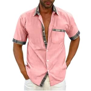 Bettermrcloth Men's Summer Shirt for $8