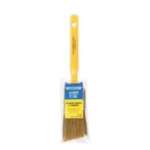 Wooster Amber Fong 1 1/2 in. W Angle Brown China Bristle Paint Brush for $9
