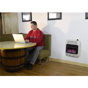 Mr. Heater Corporation Vent-Free 10,000 BTU Blue Flame Propane Heater, Multi for $110 Mr. Heater Corporation Vent-Free 10,000 BTU Blue Flame Propane Heater, Multi for $110