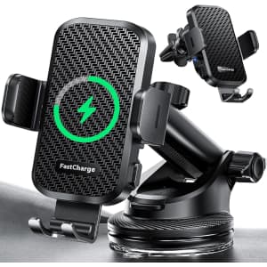 CHGeek Wireless Car Charger and Phone Holder for $9