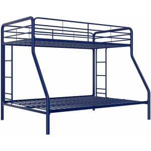 DHP Twin-over-Full Metal Bunk Bed Frame for $139