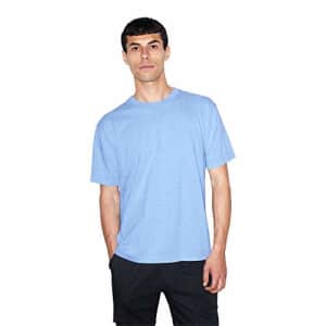American Apparel Men's Heavy Jersey Box Short Sleeve T-Shirt, Faded Fresca, Medium for $20
