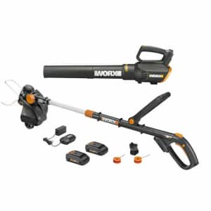Worx Powershare GT Revolution Trimmer & Turbine Blower Kit for $74