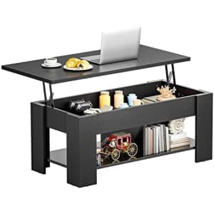 Noblewell Lift-Top Coffee Table w/ Storage for $88