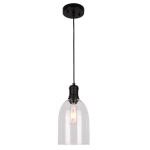 Runnly Vintage Farmhouse Pendant Light Fixture for $22