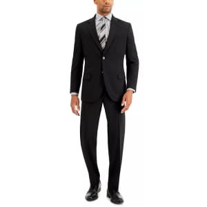 Macy's Semi-Annual Suiting Event. We've pictured the Nautica Men's Modern-Fit Bi-Stretch Fashion Suit for $89.99 ($305 off).