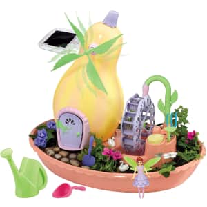 My Fairy Garden Windmill Terrace Solar Power Playset for $11
