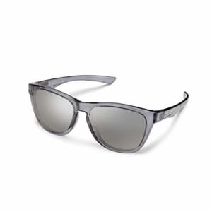 Suncloud Topsail Polarized Sunglasses, Transparent Gray/Polarized Silver Mirror, one Size for $28