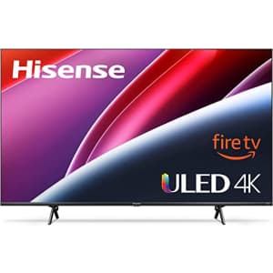 Hisense U6 Series 58U6HF 58" 4K QLED UHD Smart Fire TV for $470