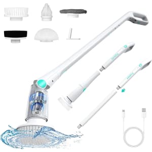 Famree Cordless Electric Spin Scrubber Cleaning Brush for $18