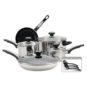 Farberware High Performance Stainless Steel Cookware Pots and Pans Set, 12 Piece for $117 Farberware High Performance Stainless Steel Cookware Pots and Pans Set, 12 Piece for $117