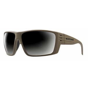 Native Eyewear Griz Sunglasses, Desert Tan Frame/Gray Lens, 66 mm for $59