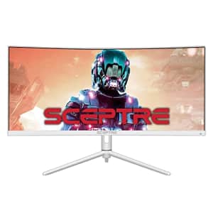 Sceptre 30" Curved Ultrawide Monitor 2560 x 1080 up to 200Hz DisplayPort HDMI 1ms AMD FreeSync for $300