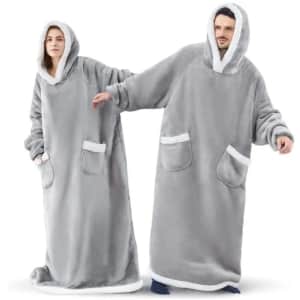 Adults' Oversized Wearable Blanket for $21