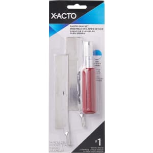 X-Acto Precision Razor Saw Set for $8