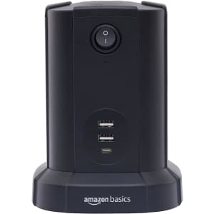 Amazon Basics Octagonal Power Strip Tower for $25
