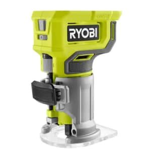 Ryobi One+ 18V Cordless Compact Fixed Base Router (No Battery) for $49 Ryobi One+ 18V Cordless Compact Fixed Base Router (No Battery) for $49