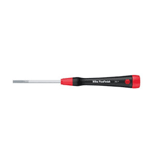 Wiha Tools Wiha 26061 Slotted Screwdriver with PicoFinish Handle, 2.0 x 60mm for $10