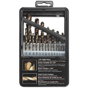 Skil 21-Piece Set High-Speed Steel Twist Drill Bit Set for $10 Skil 21-Piece Set High-Speed Steel Twist Drill Bit Set for $10