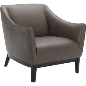 Rivet Bayard Leather Accent Chair for $780