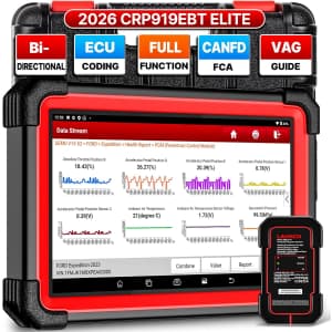 Launch X431 CRP919EBT Wireless All-in-One Bidirectional OBD2 Scanner for $414