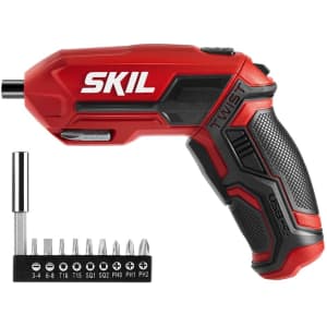 Skil 4V Pivot Grip Rechargeable Cordless Screwdriver for $20 Skil 4V Pivot Grip Rechargeable Cordless Screwdriver for $20
