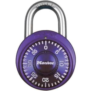Master Lock Combination Padlock for Lockers for $11