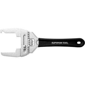 Superior Tool Adjustable Combination Wrench for $22