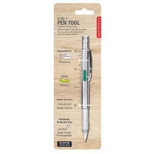 Kikkerland 4-In-1 Ruler Pen Tool for $3