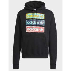 adidas Men's Tri Linear Hoodie for $18