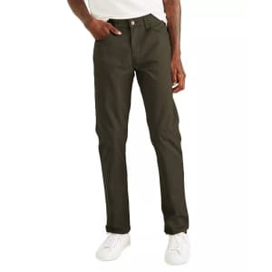 Dockers Men's Jean Cut Straight-Fit All Seasons Tech Khaki Pants for $29
