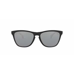 Oakley Unisex-Adult OO9245F Frogskins Collection Asian Fit Sunglasses, Black/Kokoro/Prizm Black, 54 for $130