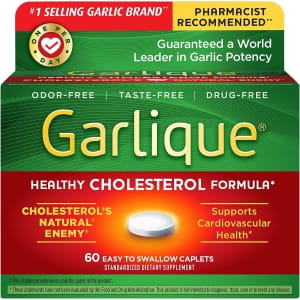 Garlique 60-Count Garlic Extract Supplement for $8.89 via Sub & Save