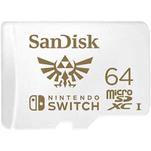 SanDisk 64GB microSDXC UHS-I-Memory-Card for Nintendo-Switch - SDSQXAT-064G-GNCZN for $23 SanDisk 64GB microSDXC UHS-I-Memory-Card for Nintendo-Switch - SDSQXAT-064G-GNCZN for $23