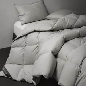 Twin Feather Down Comforter for $50