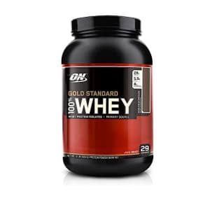 Optimum Nutrition 100 Whey Protein Gold Standard Double Rich Chocolate 2 lb(s). for $26 Optimum Nutrition 100 Whey Protein Gold Standard Double Rich Chocolate 2 lb(s). for $26