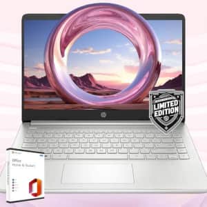 HP Slim 14 HD Laptop Back to School Limited Edition with 1 Year Microsoft 365 Intel Quad-Core for $299 HP Slim 14 HD Laptop Back to School Limited Edition with 1 Year Microsoft 365 Intel Quad-Core for $299