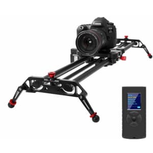 GVM Great Video Maker Camera Slider Video Track Dolly Rail Stabilizer for $204 GVM Great Video Maker Camera Slider Video Track Dolly Rail Stabilizer for $204